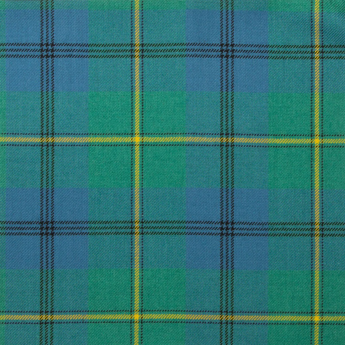 Wool Tartan Tie with Clan Crest Clip - Image 6