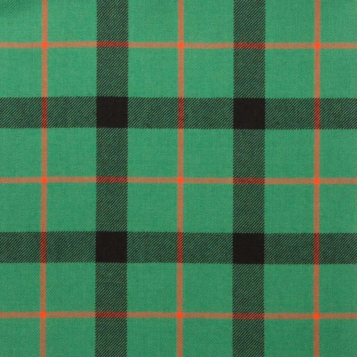 Wool Tartan Tie with Clan Crest Clip - Image 65